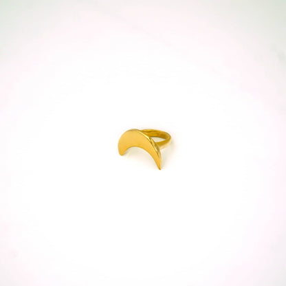 Mwenzi Crescent Moon Ring
