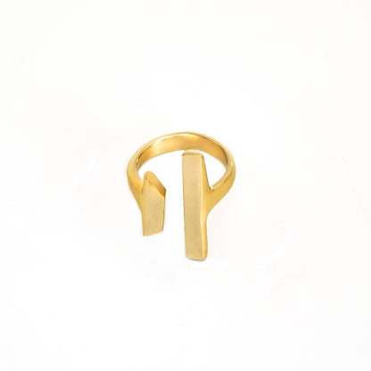 Nadi Brass Adjustable Parallel Bars Ring