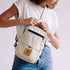 Umoja natural canvas men sling bag crossbody 