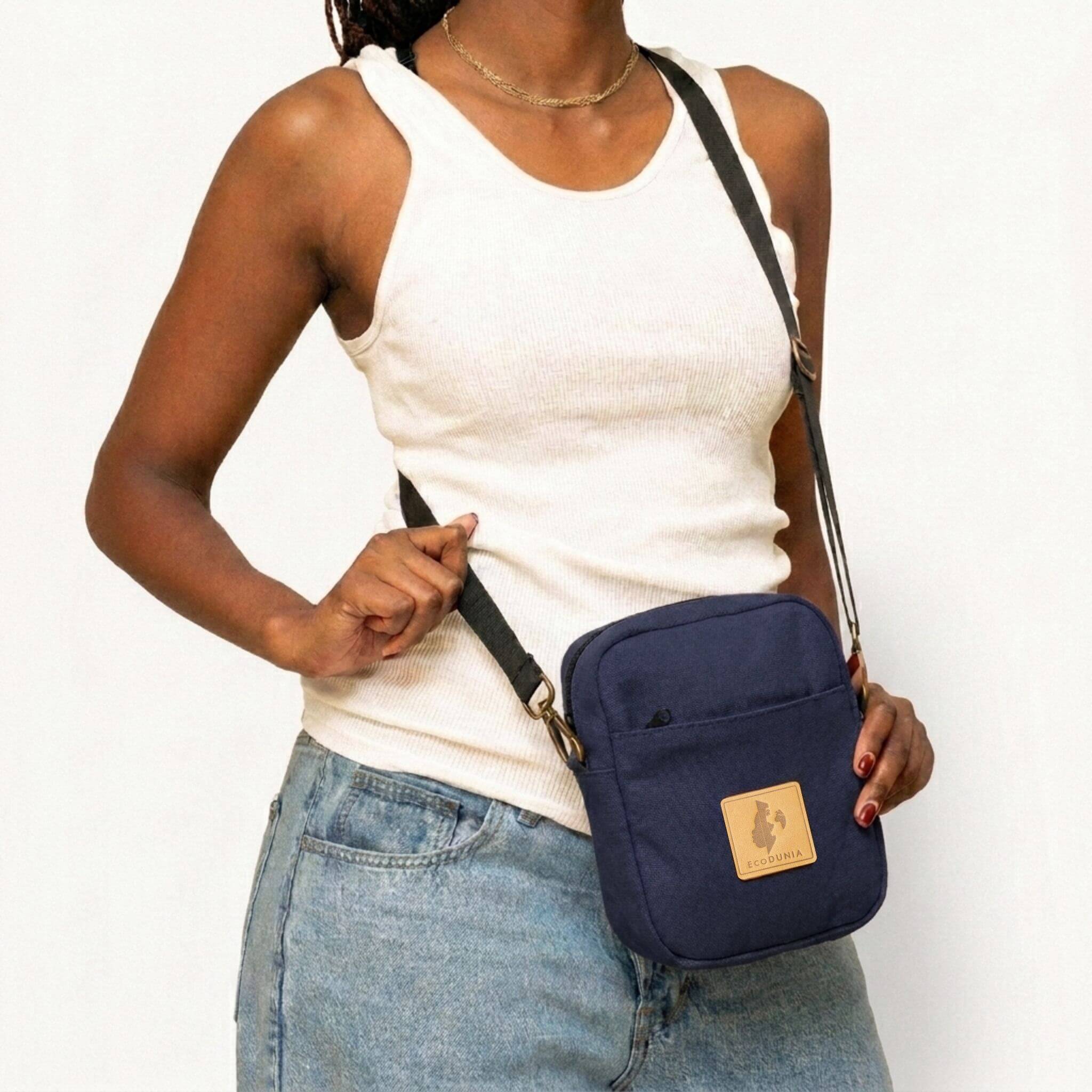 Rozi Canvas Crossbody Bag 2L 