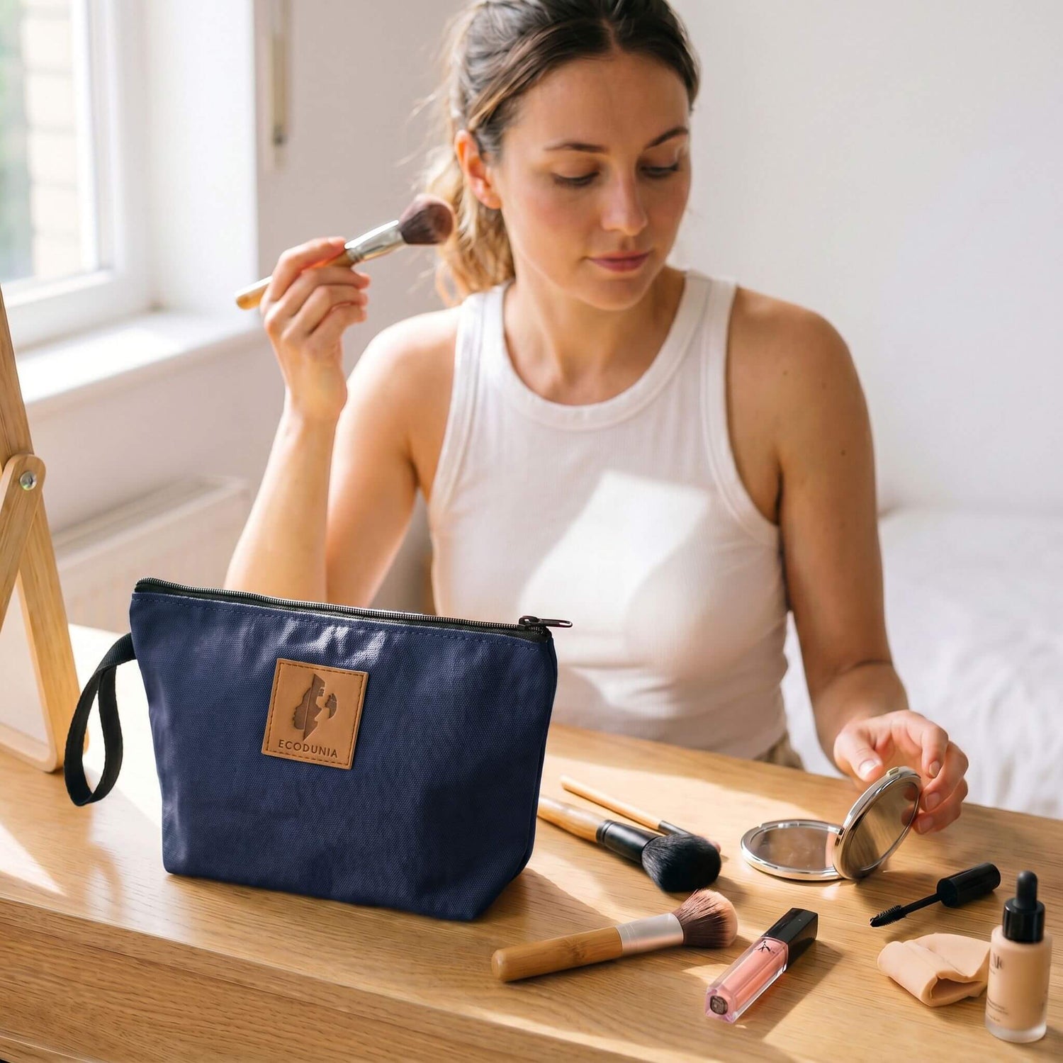 Ren Canvas Makeup Bag Ecodunia 