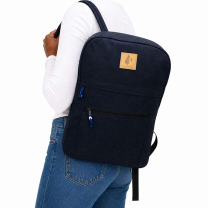 Zanzi Canvas Backpack – Laptop Backpack for Work &amp; School