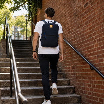 Zanzi Canvas Backpack – Laptop Backpack for Work &amp; School