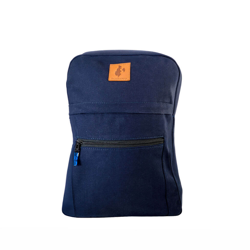 Canvas Backpack Bag, Best Laptop Backpack for Work & School Navy blue