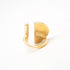 Nika Adjustable Brass Ring