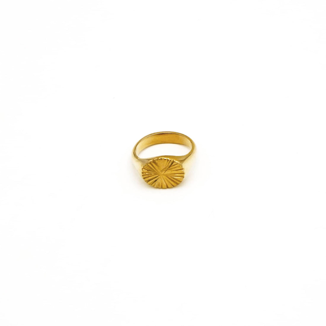 Nila Sun Signet Ring for Men and Women