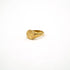 Brass Sunburst Signet Ring | Nila
