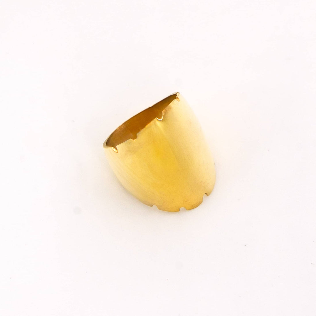 Nile Brass Wide Band Ring