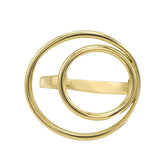 Double Moon Phase Cocktail Ring | Nita