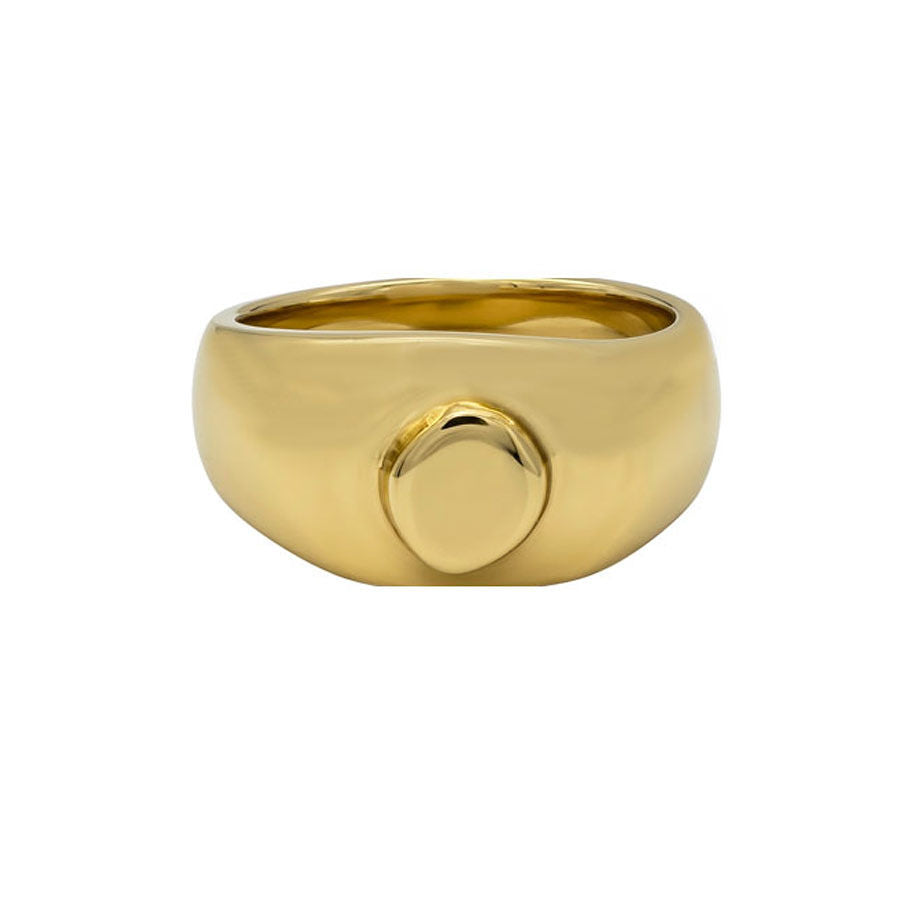 Dot Signet Band Ring | Nola