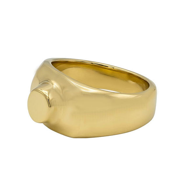 Dot Signet Band Ring | Nola