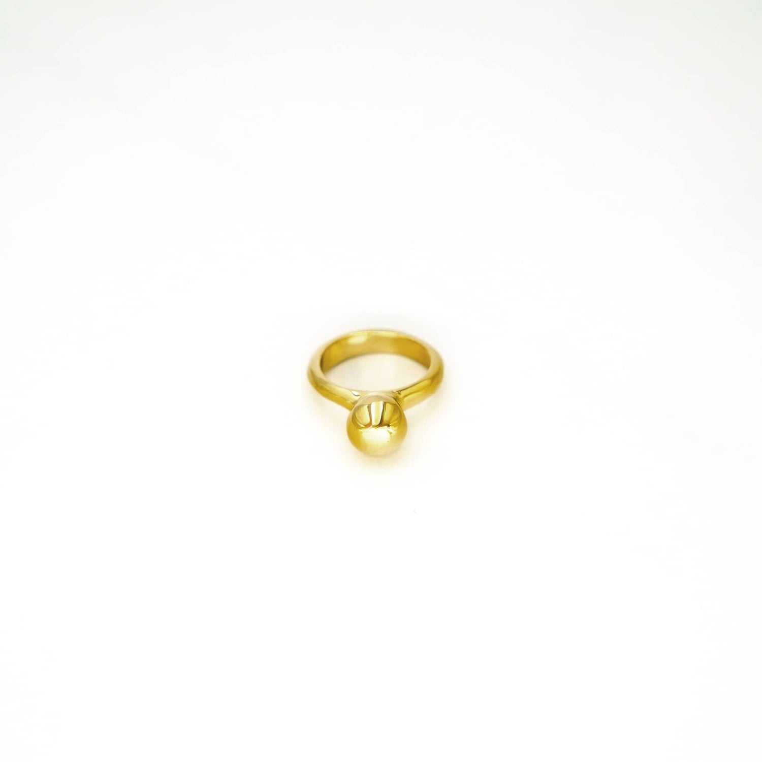 Nyundo Ball Ring Brass