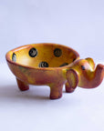 Soapstone Animal Head Bowls - Elephant