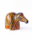 Cartoon Soapstone Animals - Zebra