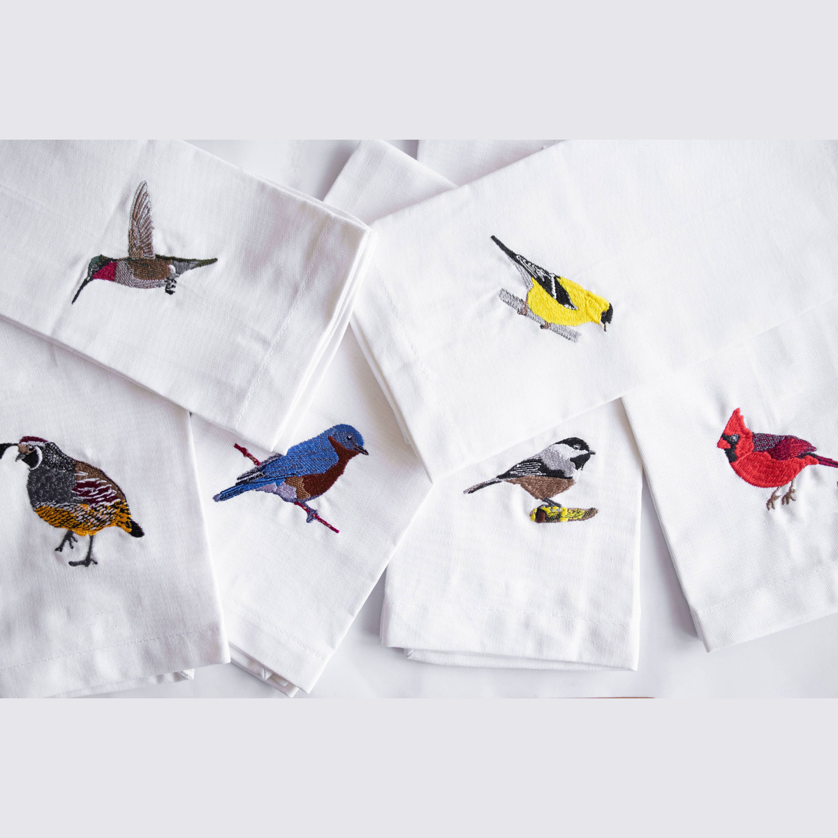 Tea Towels with Birds