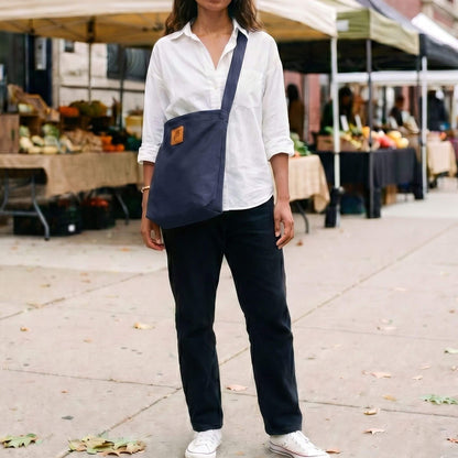 Canvas Carry-All Crossbody Bag for Men &amp; Women | Amani 