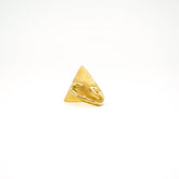 Hammered Smooth Triangle Ring | Pambo Ecodunia