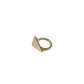 Hammered Smooth Triangle Ring | Pambo Ecodunia