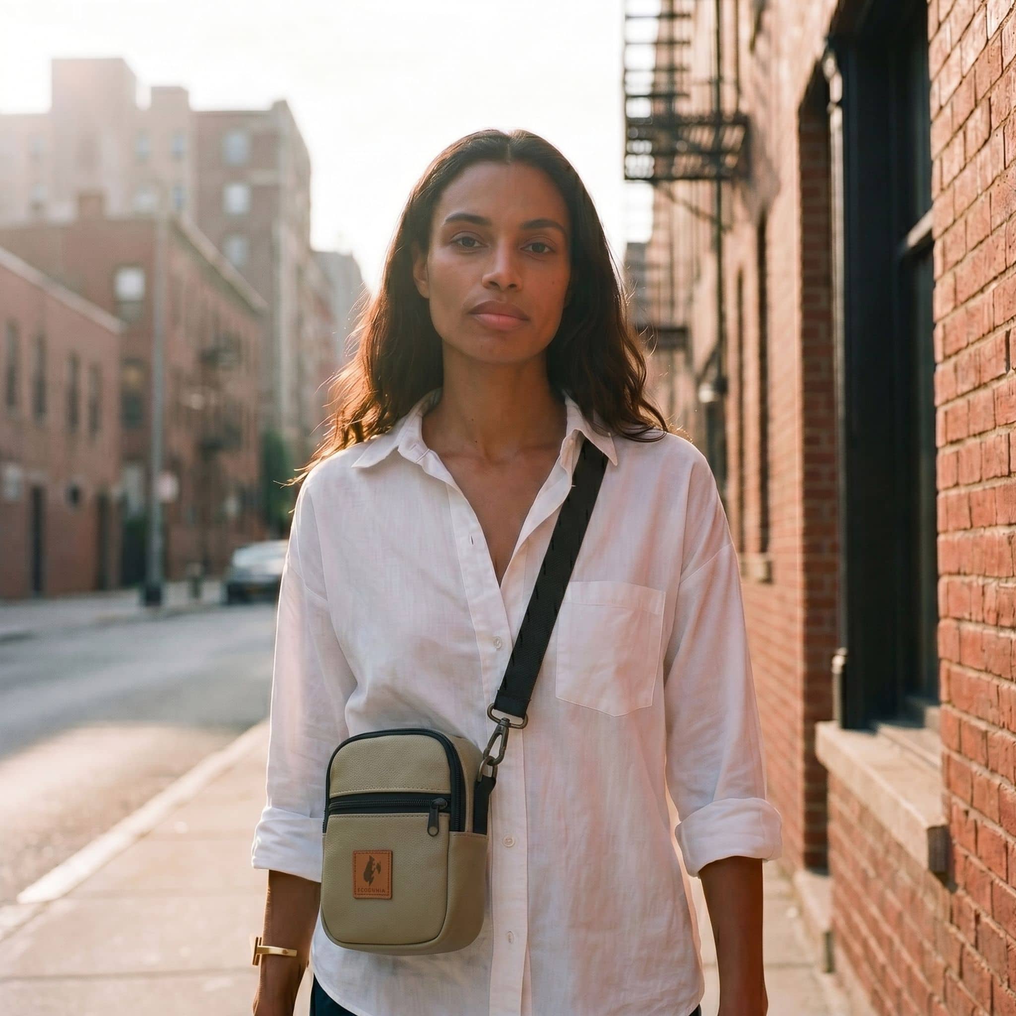 Rozi Vegan Leather Crossbody Bag 1L 