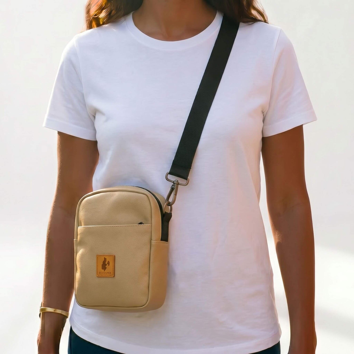 Rozi Vegan Leather Crossbody Bag 2L 