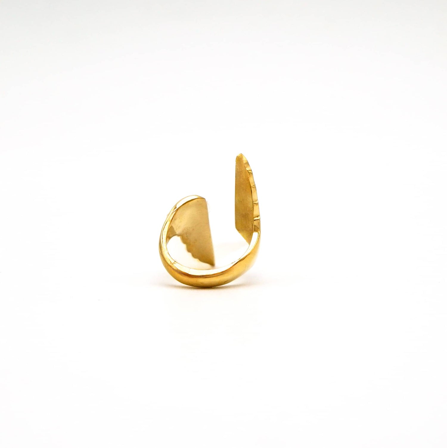 Peo Elongated Adjustable Wrapped Ring