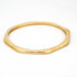 Pia Brass Hand-Hammered Stackable Bangle for Women