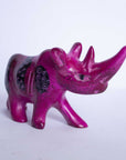 Carved Soapstone Animals - Rhino