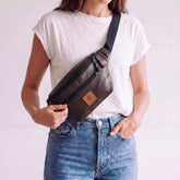 Plum Vegan Crossbody Fanny Pack 