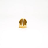 Pole Adjustable Minimalist Ring Brass