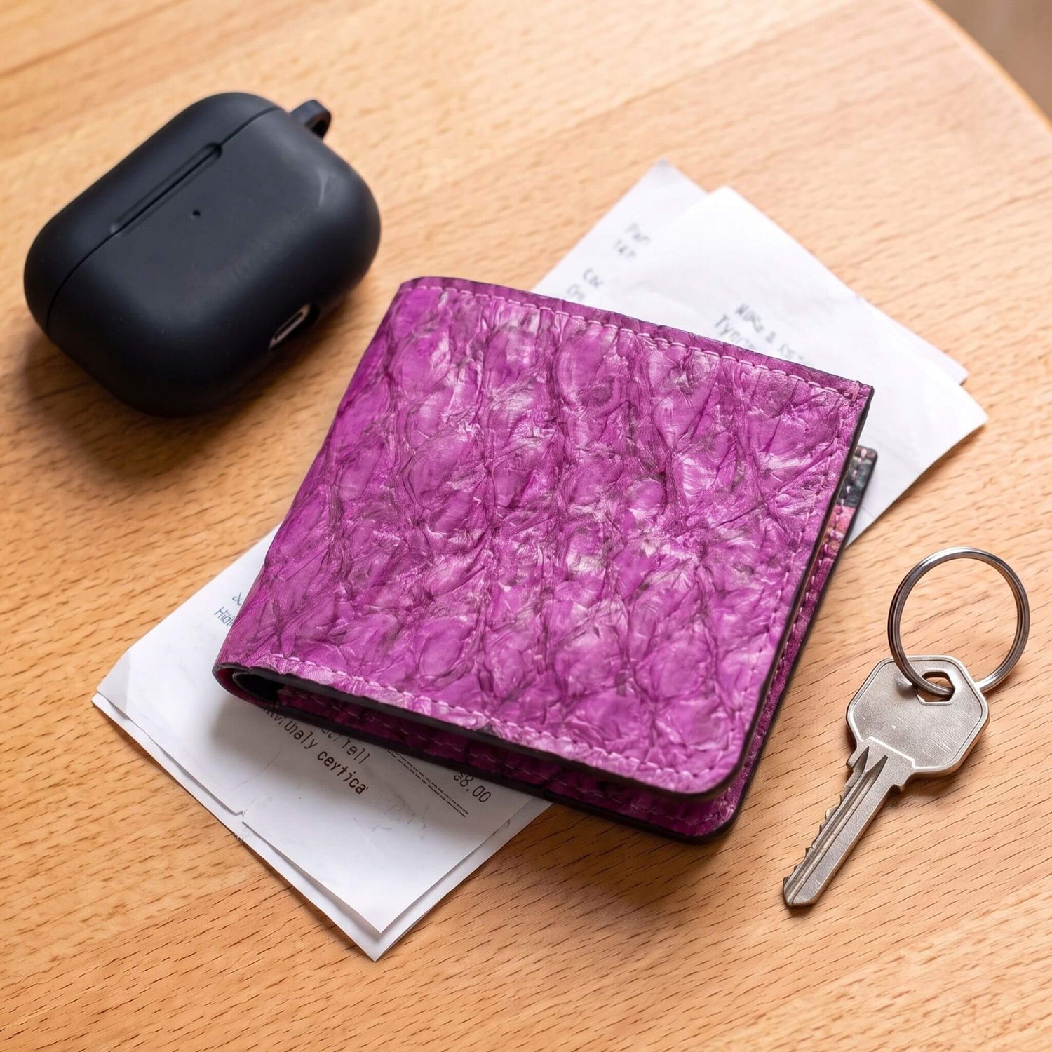 Genuine Slim Fish Wallets - Bifold Fish Leather Wallet - EcoDunia 