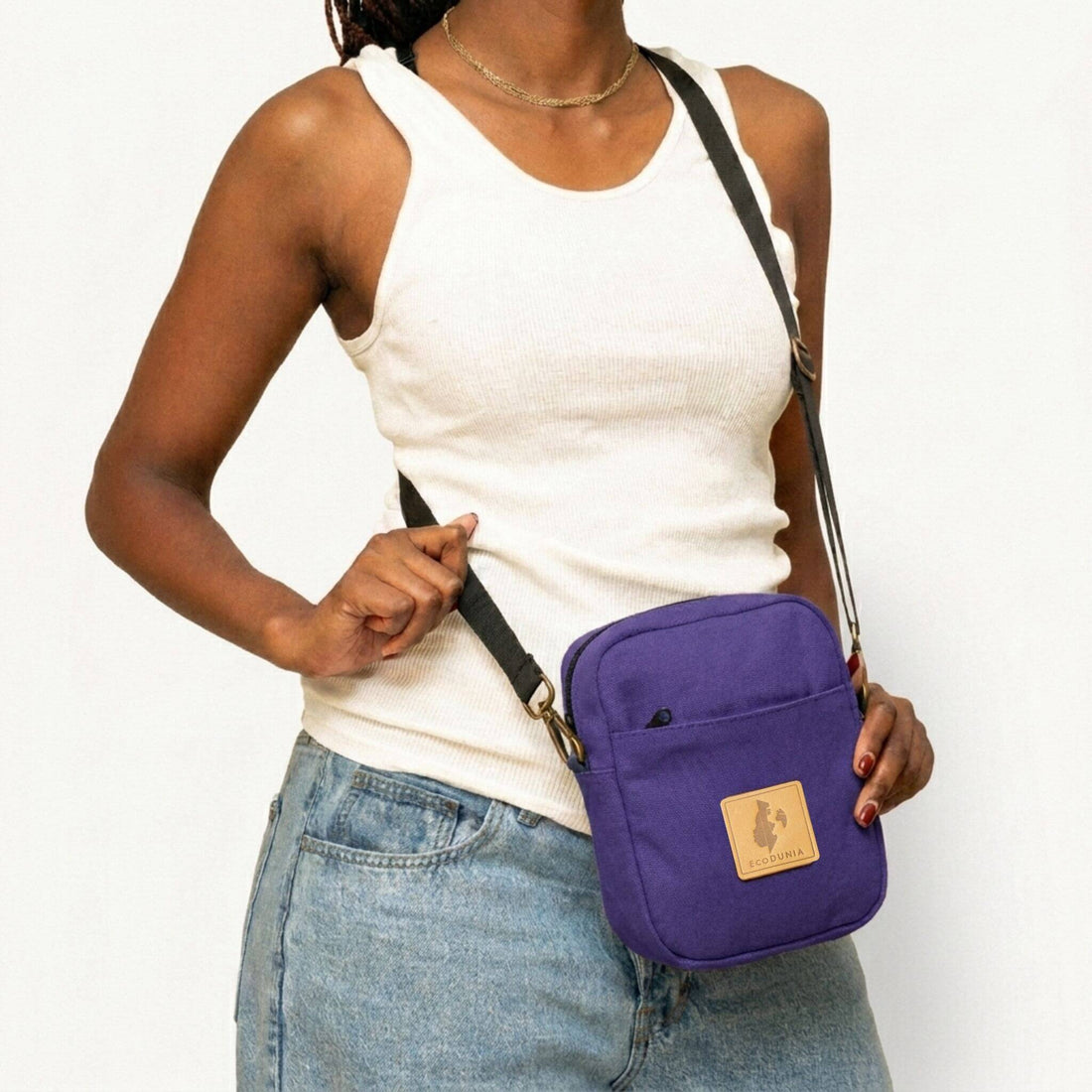Rozi Canvas Crossbody Bag 2L 