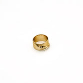 Pwani Minimalist Concave Band Ring