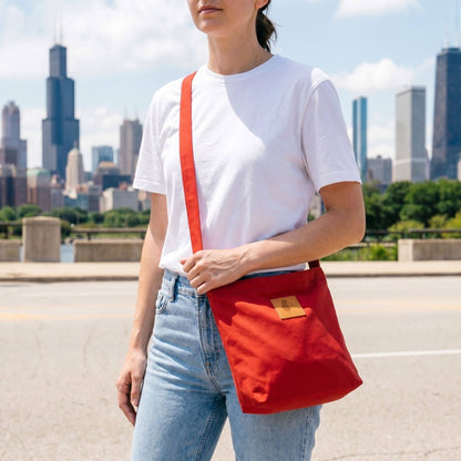 Canvas Mini Crossbody Bag for Men &amp; Women | Amani 