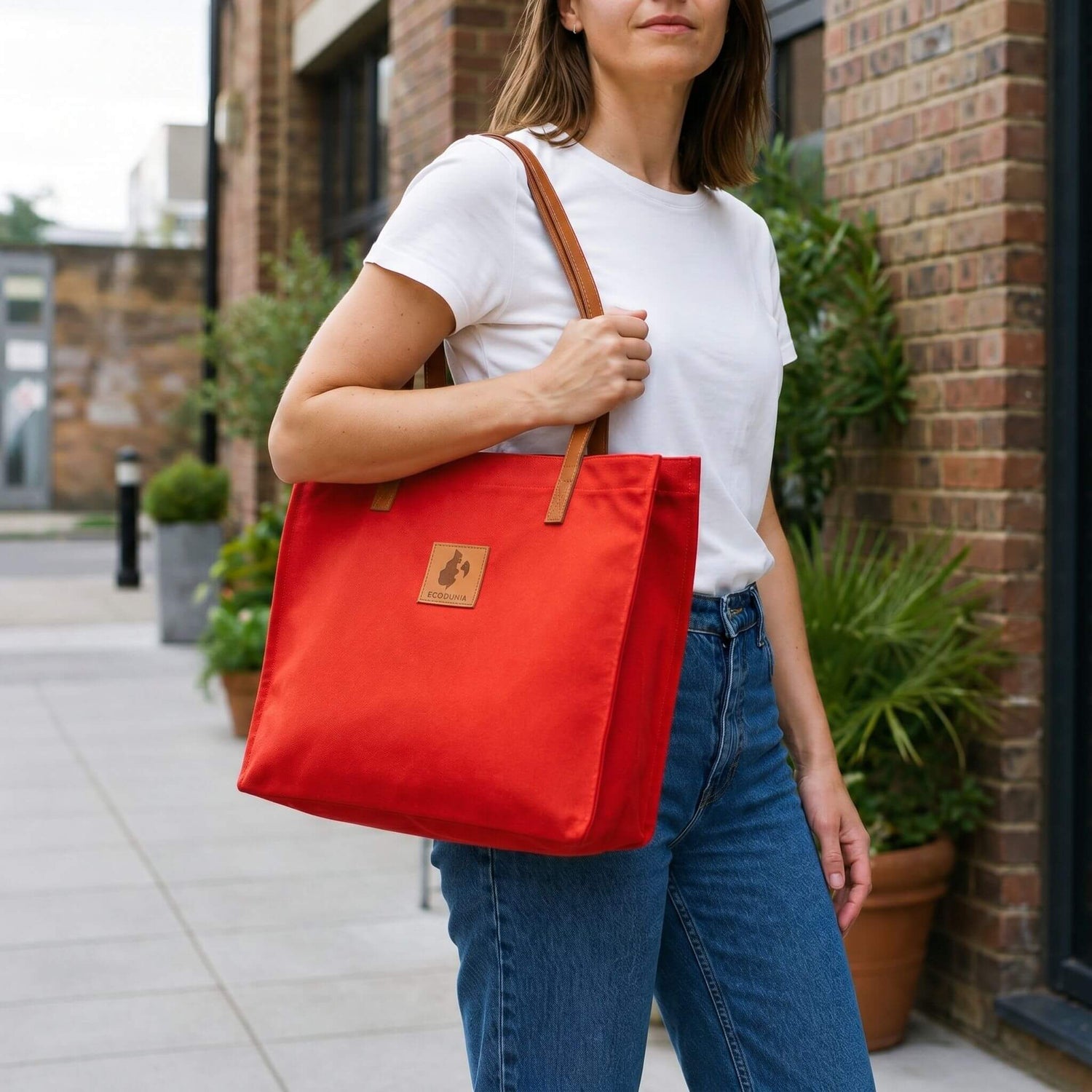 High Quality Canvas Tote Bags for Women  EcoDunia 