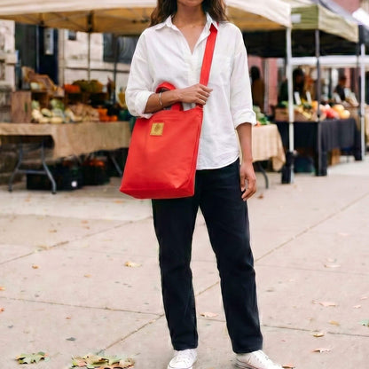 Canvas Carry-All Crossbody Bag for Men &amp; Women | Amani 