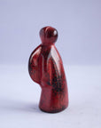 Handmade Soapstone Angels - Red