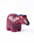 Cartoon Soapstone Animals - Zebra