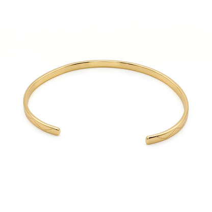 Engraved Zigzag Brass Armlet, Upper Arm Cuff | Rubi - EcoDunia