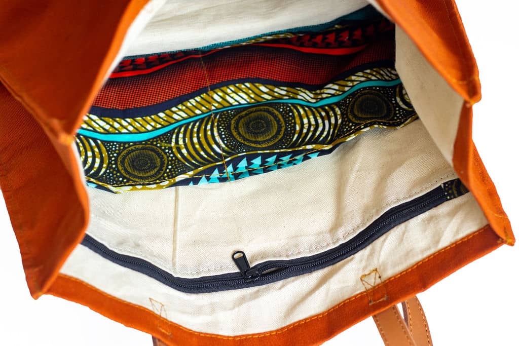 High Quality Canvas Tote Bags for Women  EcoDunia #color_rust