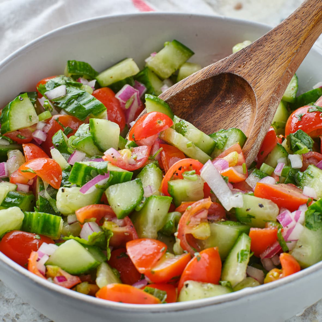 Wooden Salad Spoons - Bohemian