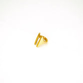 Sema Hammered Adjustable Double Bar Ring