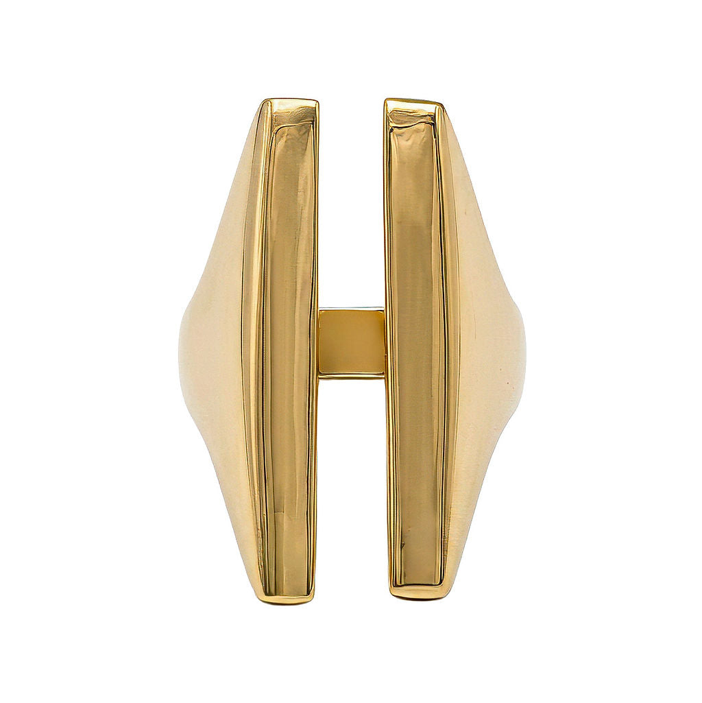 Smooth Double Bar Adjustable Ring | Sema EcoDunia