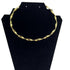 Sema Twisted Brass Choker Necklace for Women