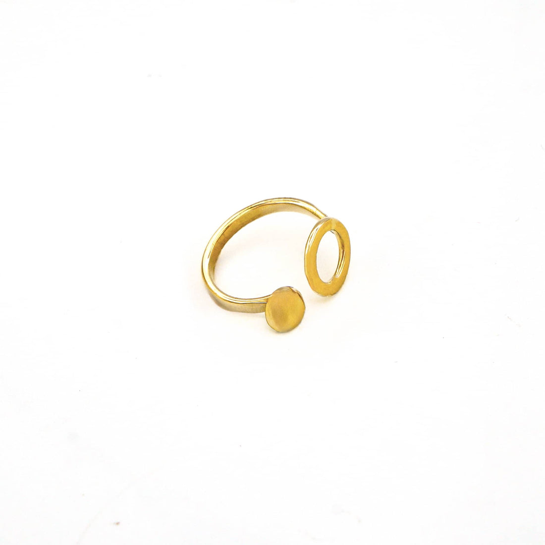 Semi Cuff Adjustable Ring