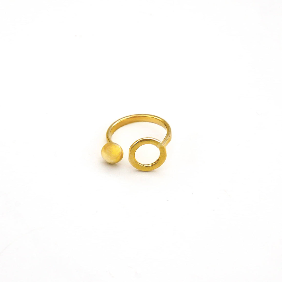 Semi Cuff Adjustable Ring