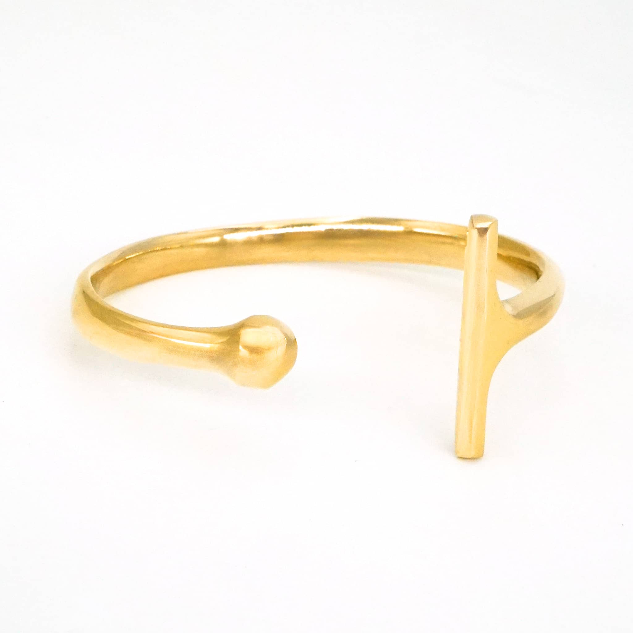 Teardrop Asymmetrical Cuff Bracelet | Shaba _ Ecodunia