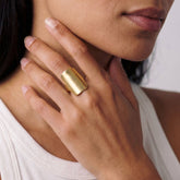 Large Curved-Top Ring | Shada
