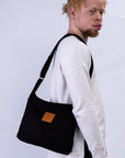 The Mini Amani Crossbody Bag - Black