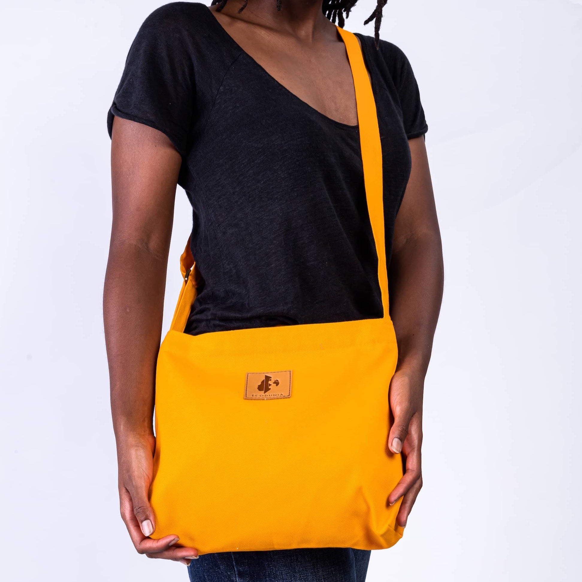 The Mini Amani Crossbody Bag - Orange