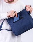 The Mini Amani Crossbody Bag - Blue